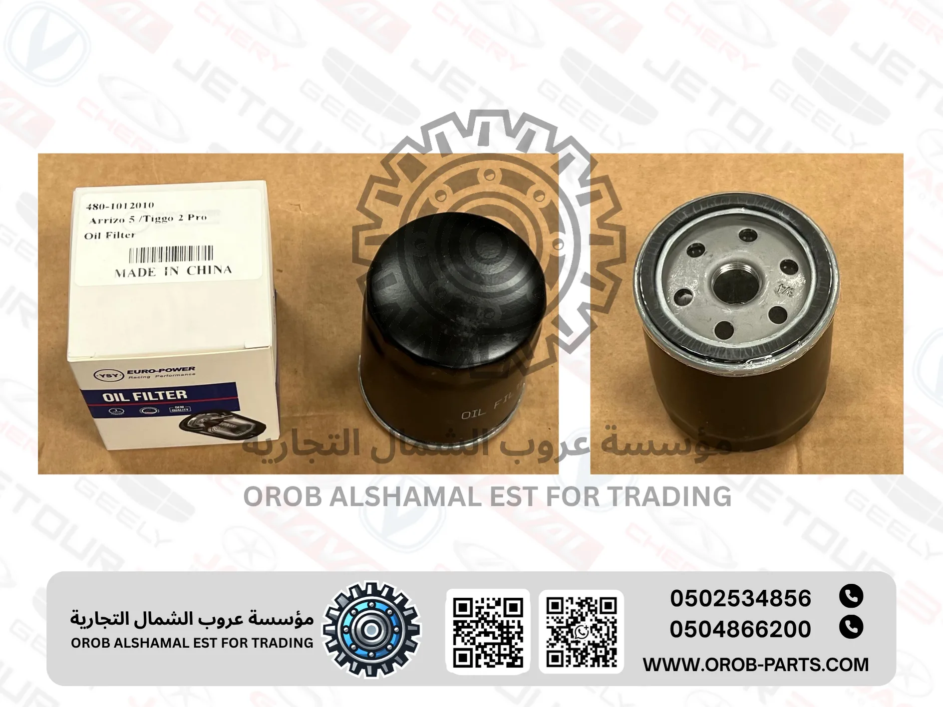 فلتر زيت - تيقو 2 برو