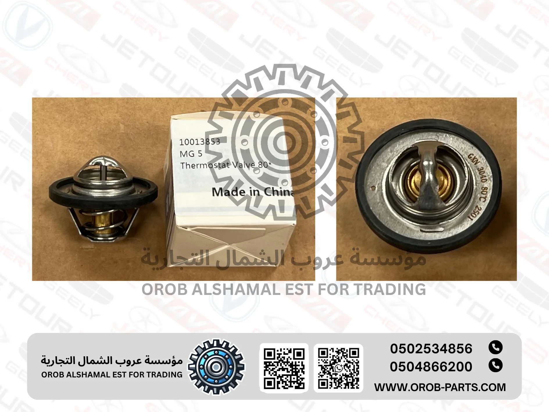 Thermostat Valve 80 - MG5