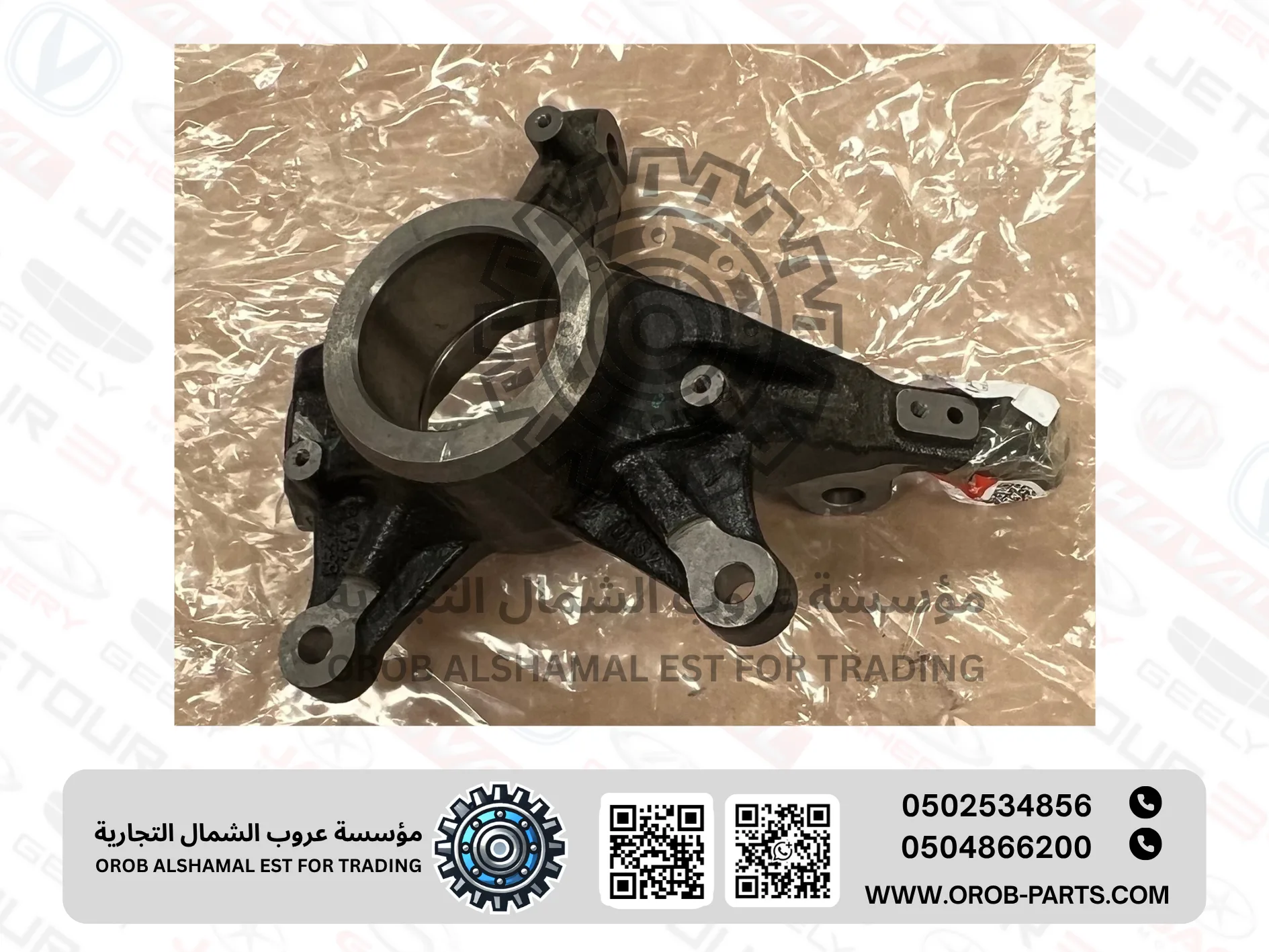 Front Steering Knuckle LH - Emgrand